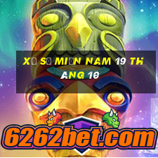 xổ số miền nam 19 tháng 10