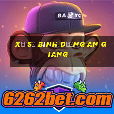 xổ số bình dương an giang