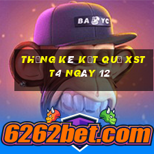 THỐNG KÊ KẾT QUẢ XSTT4 ngày 12