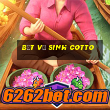 bệt vệ sinh cotto