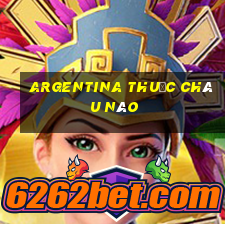 argentina thuộc châu nào