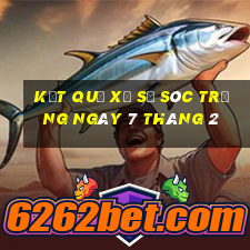 kết quả xổ số sóc trăng ngày 7 tháng 2