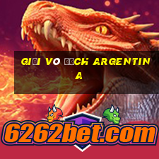 giải vô địch argentina