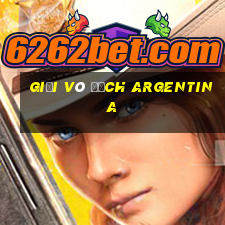 giải vô địch argentina