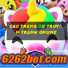 các trang đọc truyện tranh online