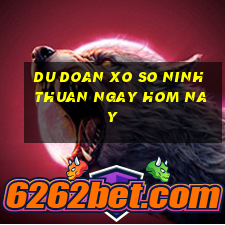 du doan xo so ninh thuan ngay hom nay