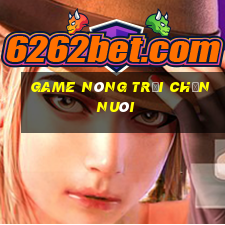 game nông trại chăn nuôi