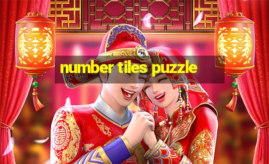 number tiles puzzle