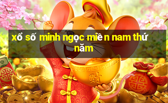 xổ số minh ngọc miền nam thứ năm