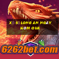 xổ số long an ngày hôm qua