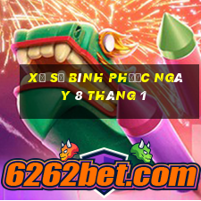 xổ số bình phước ngày 8 tháng 1