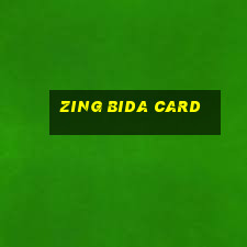 zing bida card