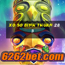 xo so binh thuan 28 3