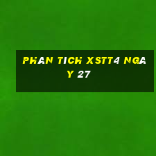 Phân tích XSTT4 ngày 27