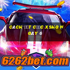 Cách đặt cược XSHG ngày 6