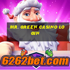 mr. green casino login