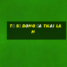 tỷ số bóng đá thái lan