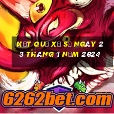 kết quả xổ số ngày 23 tháng 1 năm 2024