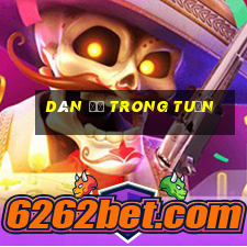 dàn đề trong tuần