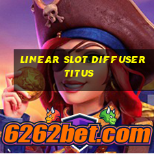 linear slot diffuser titus