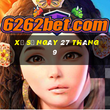 xổ số ngày 27 tháng 9