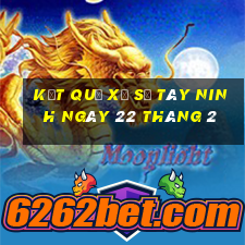 kết quả xổ số tây ninh ngày 22 tháng 2