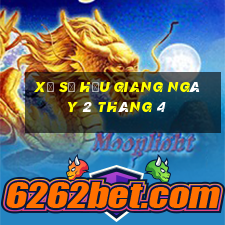 xổ số hậu giang ngày 2 tháng 4