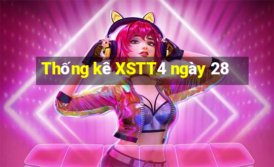 Thống kê XSTT4 ngày 28