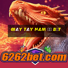 giày tây nam đế bệt