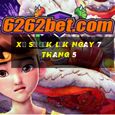 xổ số đắk lắk ngày 7 tháng 5