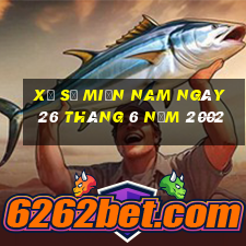 xổ số miền nam ngày 26 tháng 6 năm 2002