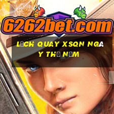 Lịch quay XSQN ngày thứ năm