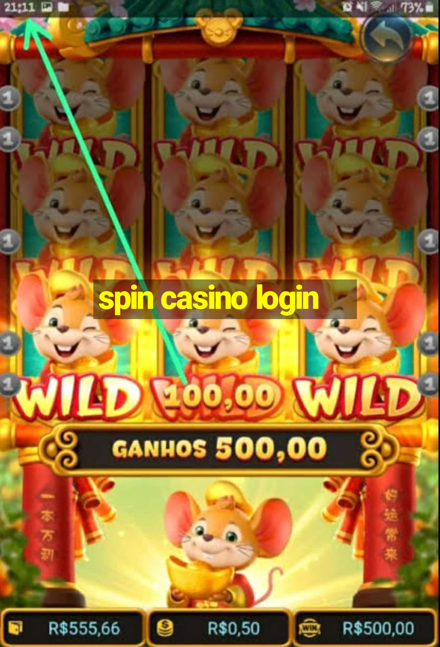 spin casino login