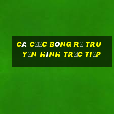 Cá cược bóng rổ truyền hình trực tiếp