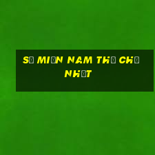 số miền nam thứ chủ nhật