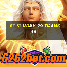 xổ số ngày 29 tháng 10