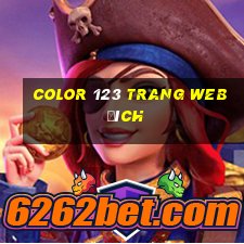 Color 123 trang web đích