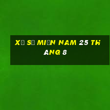 xổ số miền nam 25 tháng 8