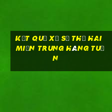 kết quả xổ số thứ hai miền trung hàng tuần