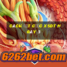 Cách đặt cược XSDT ngày 3