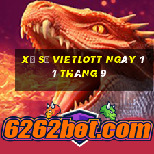 xổ số vietlott ngày 11 tháng 9