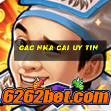 cac nha cai uy tin