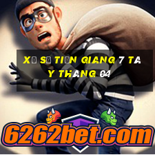 xổ số tiền giang 7 tây tháng 04