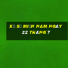 xổ số miền nam ngày 22 tháng 7