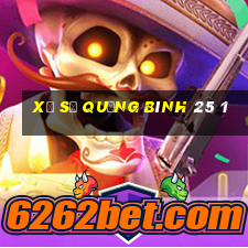 xổ số quảng bình 25 1