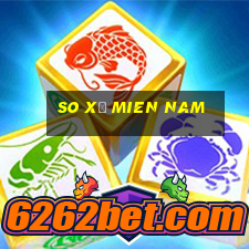 so xổ mien nam