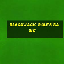 blackjack rules basic