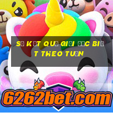 sổ kết quả giải đặc biệt theo tuần