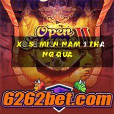 xổ số miền nam 1 tháng qua