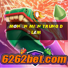 món ăn miền trung dễ làm